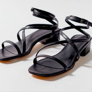 UO Molly Strappy Black Heel
